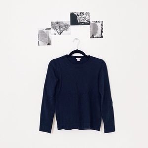 J Crew Factory Navy Sweater | S